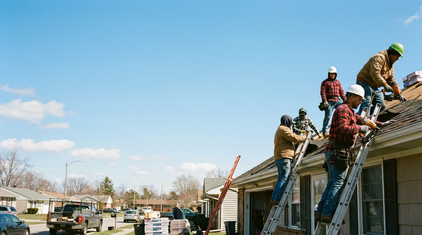 Roofing in Livingston, IL near me